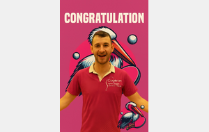 congratulations for Coach Adrien